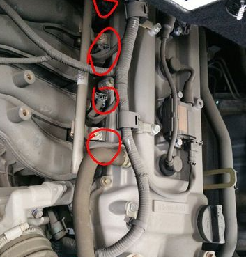 2010 cadillac srx crankshaft position sensor location