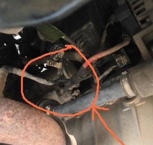 2005 chevy colorado crankshaft position sensor location