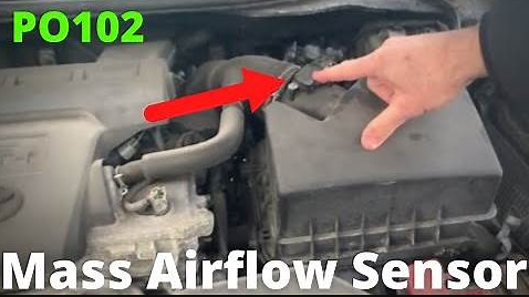 1998 toyota corolla mass air flow sensor location