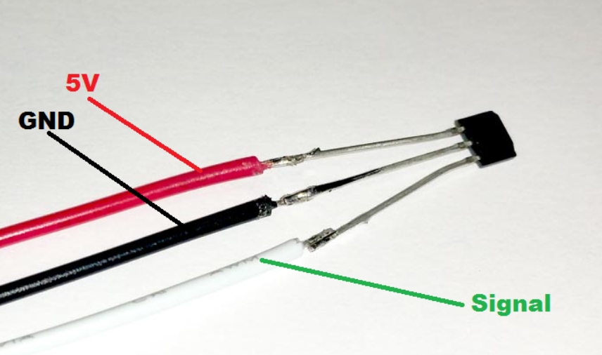 hall effect sensor wiring diagram​