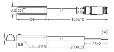 magnetic limit switch sensor