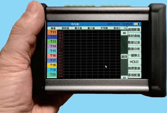 16 channel temperature data logger​ 