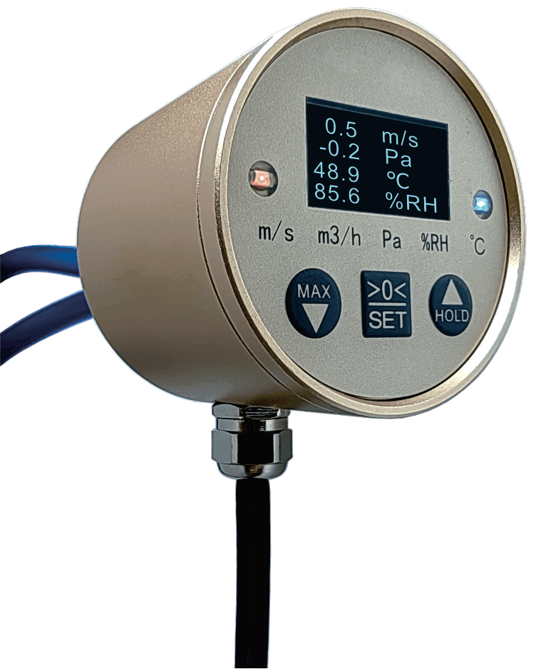 Pitot Tube Air Flow Meter