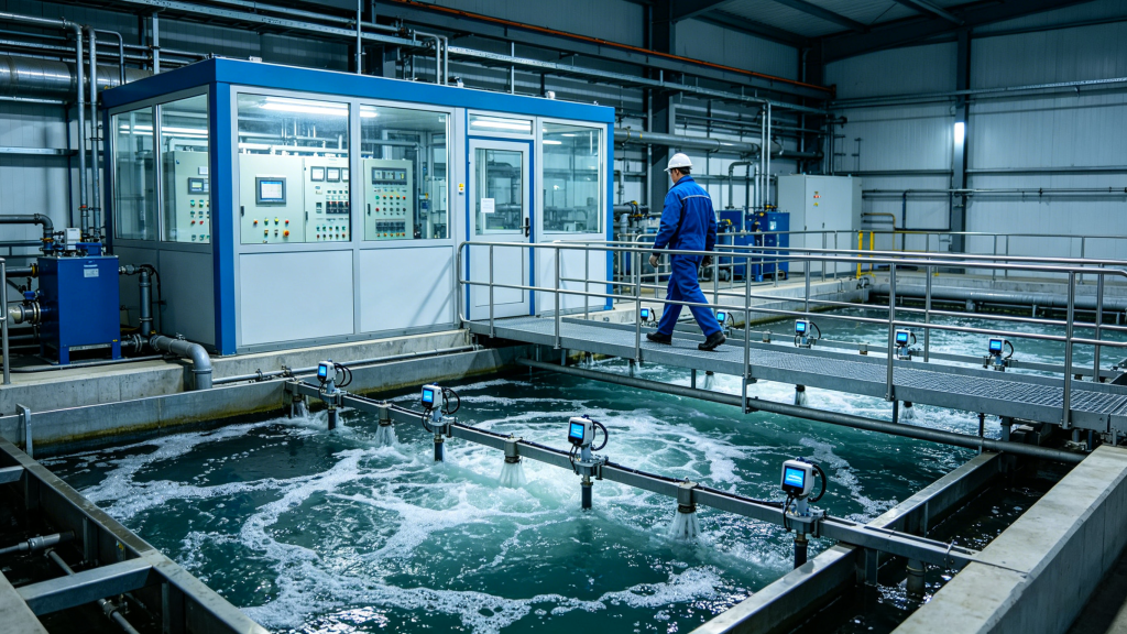 Water Quality Monitoring in Steam and Watere Analysis System