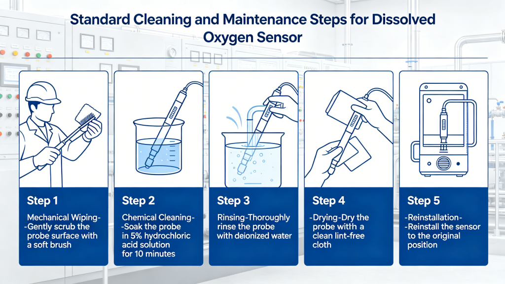 Dissolved Oxygen Sensor Cleaning Maintenance