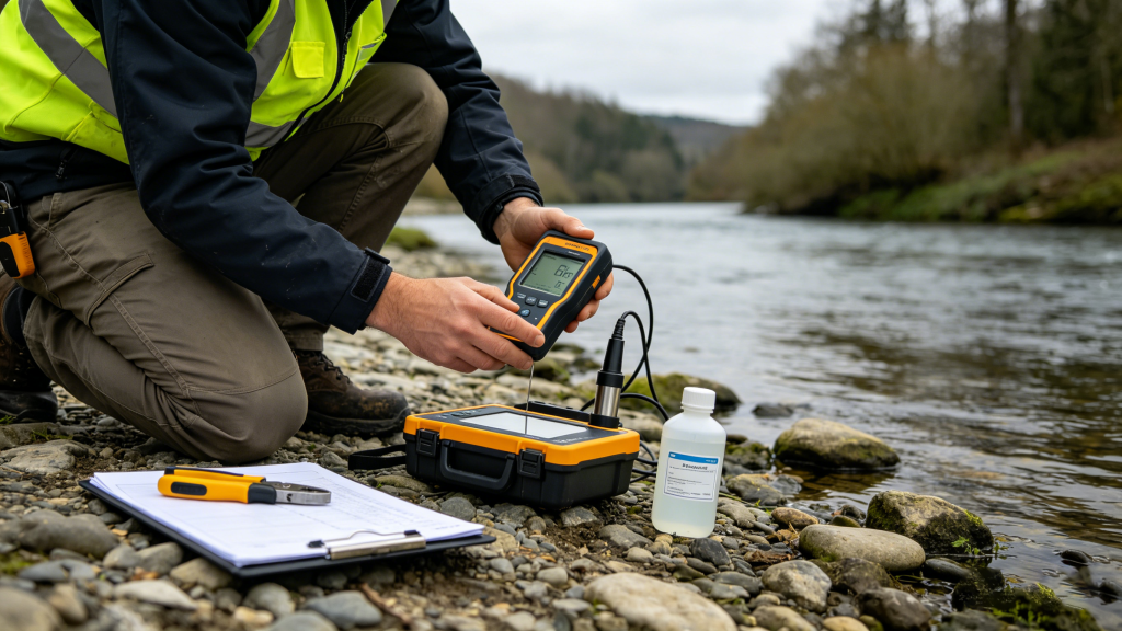 on-site calibration of dissolved oxygen monitoring system sensor