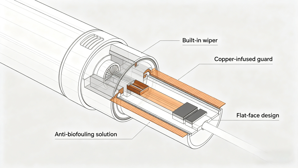 Anti-Biofouling Technologies for Optical DO Sensors