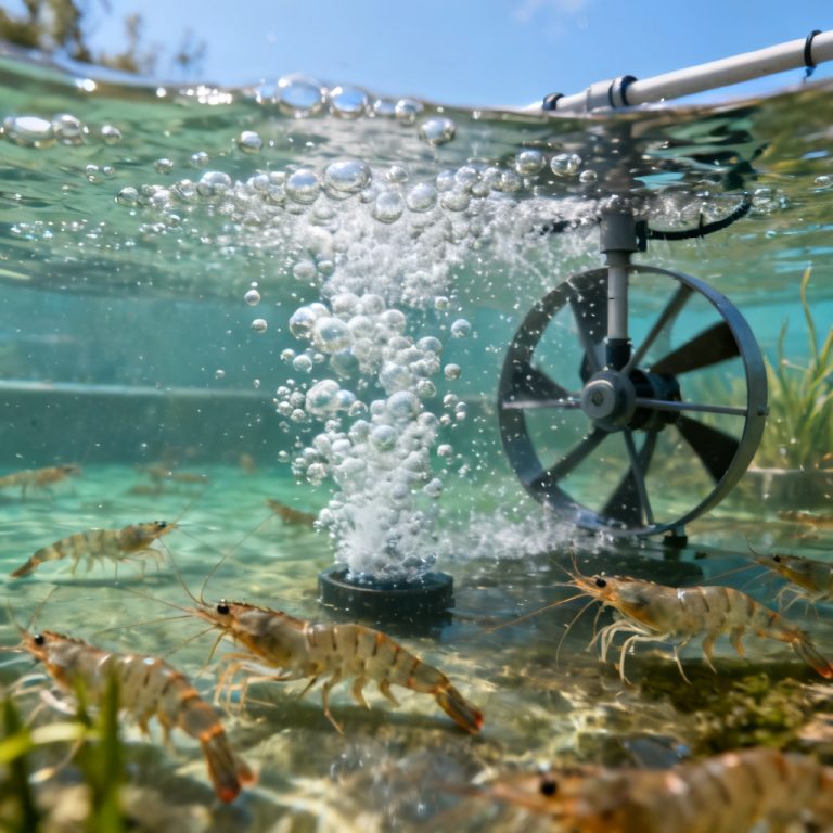 Monitoring shrimp farming DO requirements using digital dissolved oxygen sensors in intensive shrimp ponds
