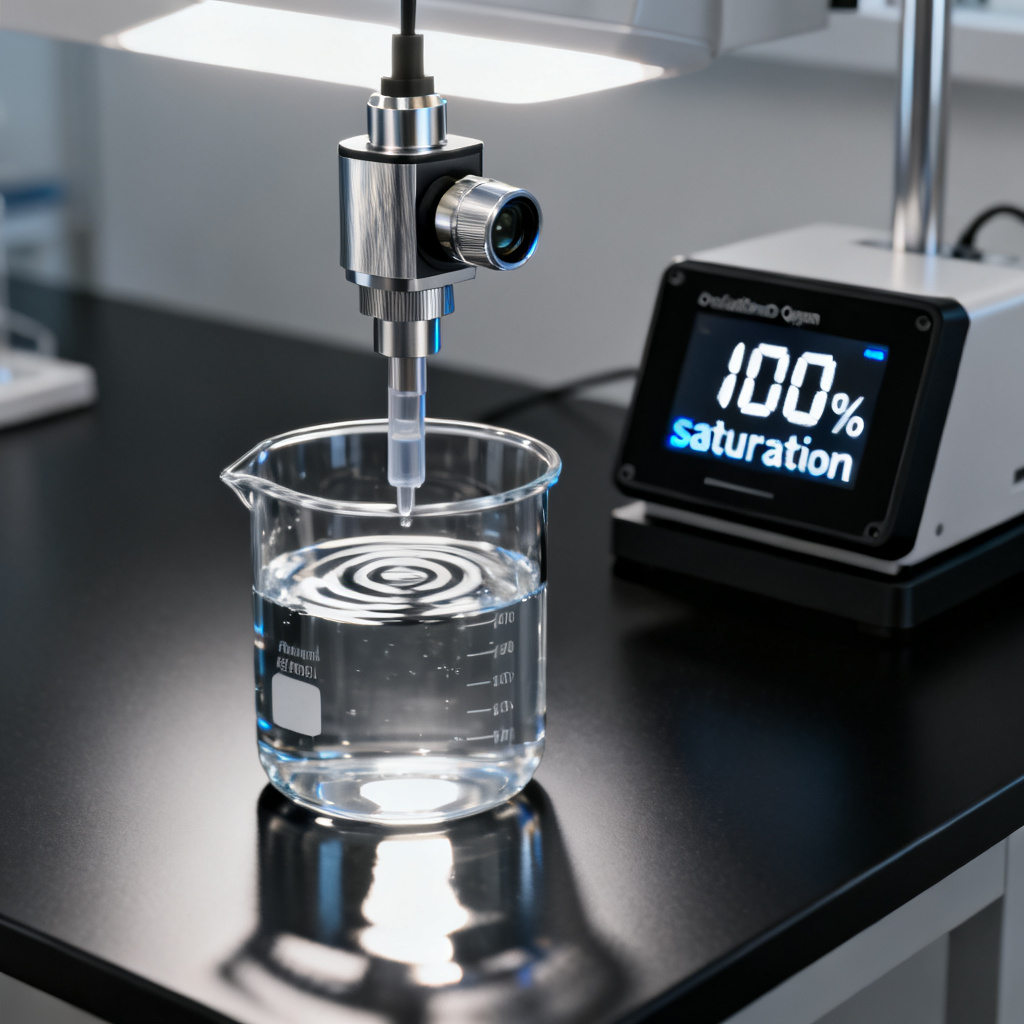 Air saturation calibration of Optical DO Sensor in water saturated environment