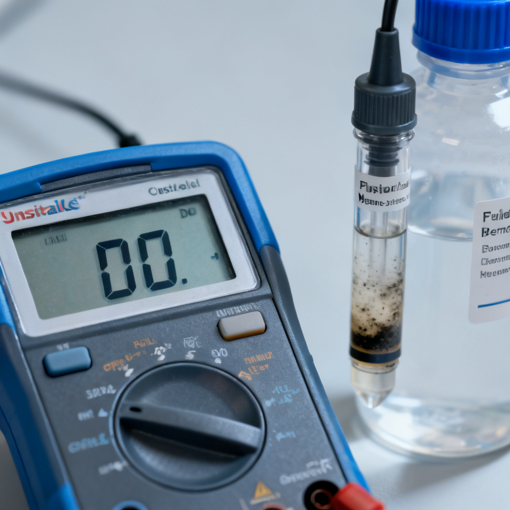 DO sensor calibration failure caused by faulty membrane