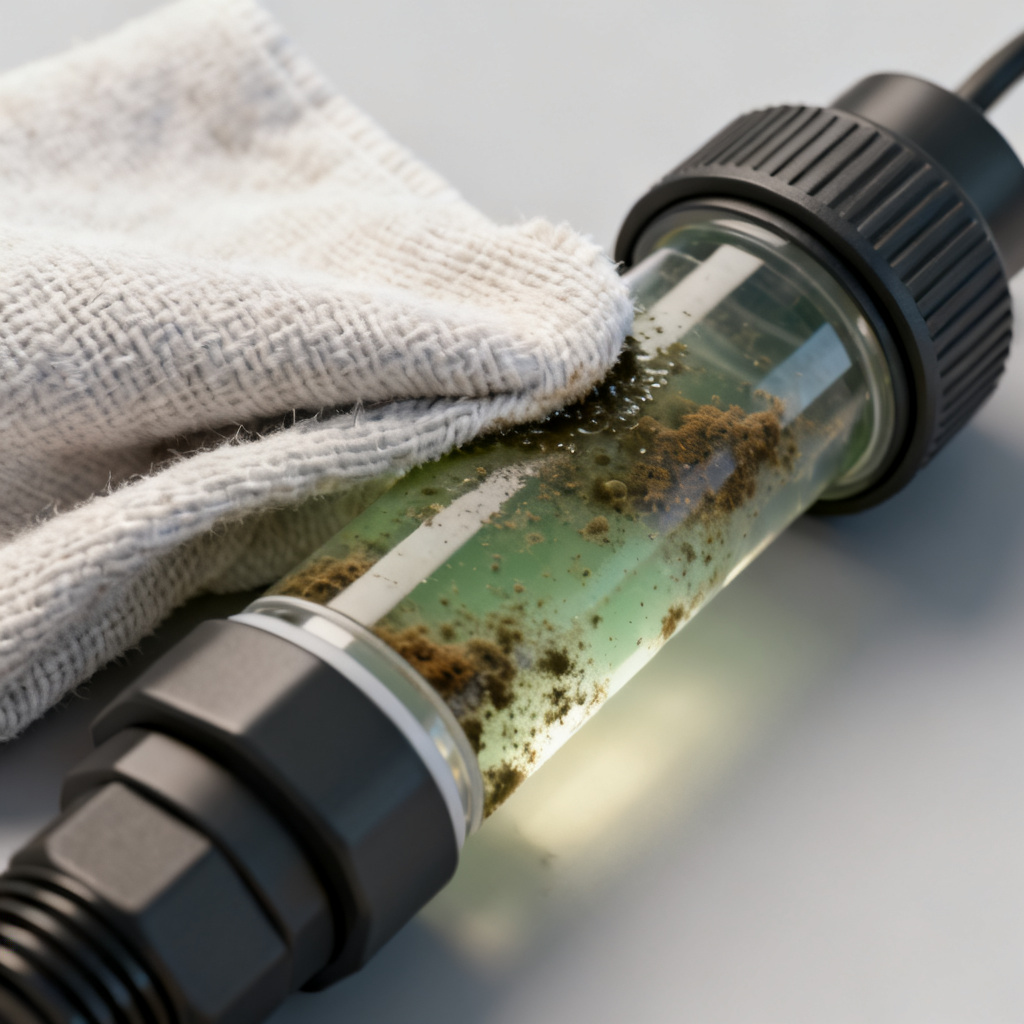 DO sensor installation maintenance cleaning biofouling