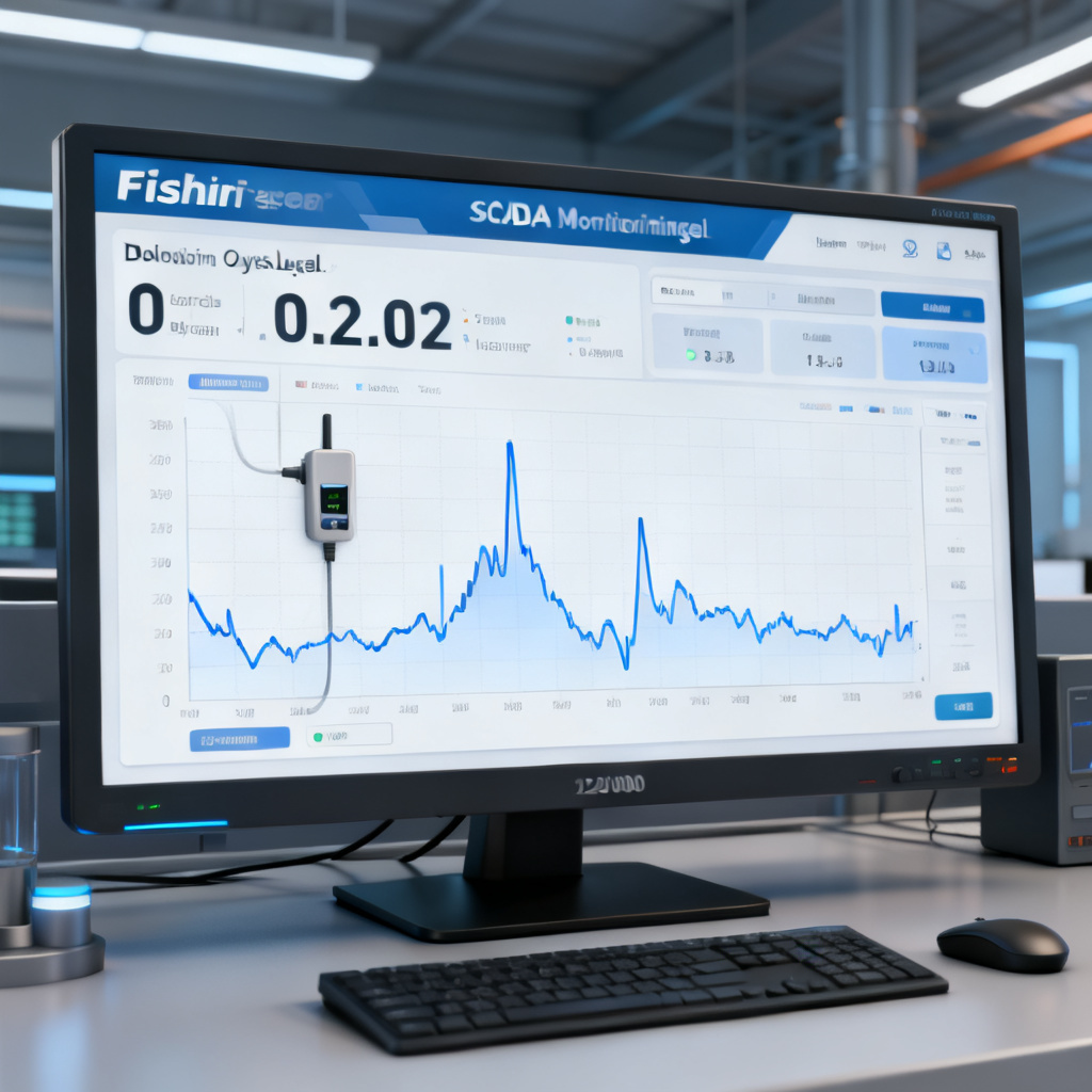 DO sensor integration with SCADA systems for fisheries real-time monitoring dashboard