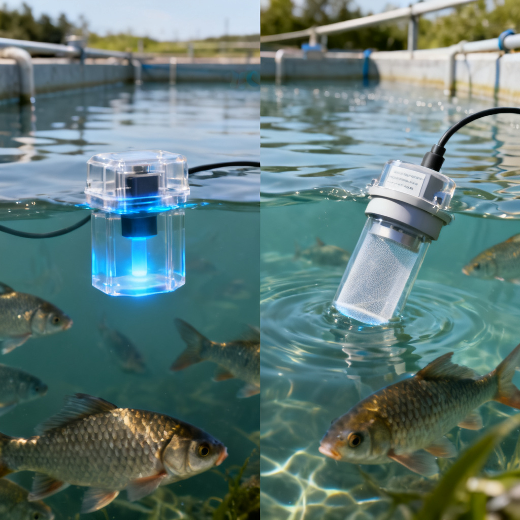 Optical vs Electrochemical DO sensors for aquaculture comparison overview
