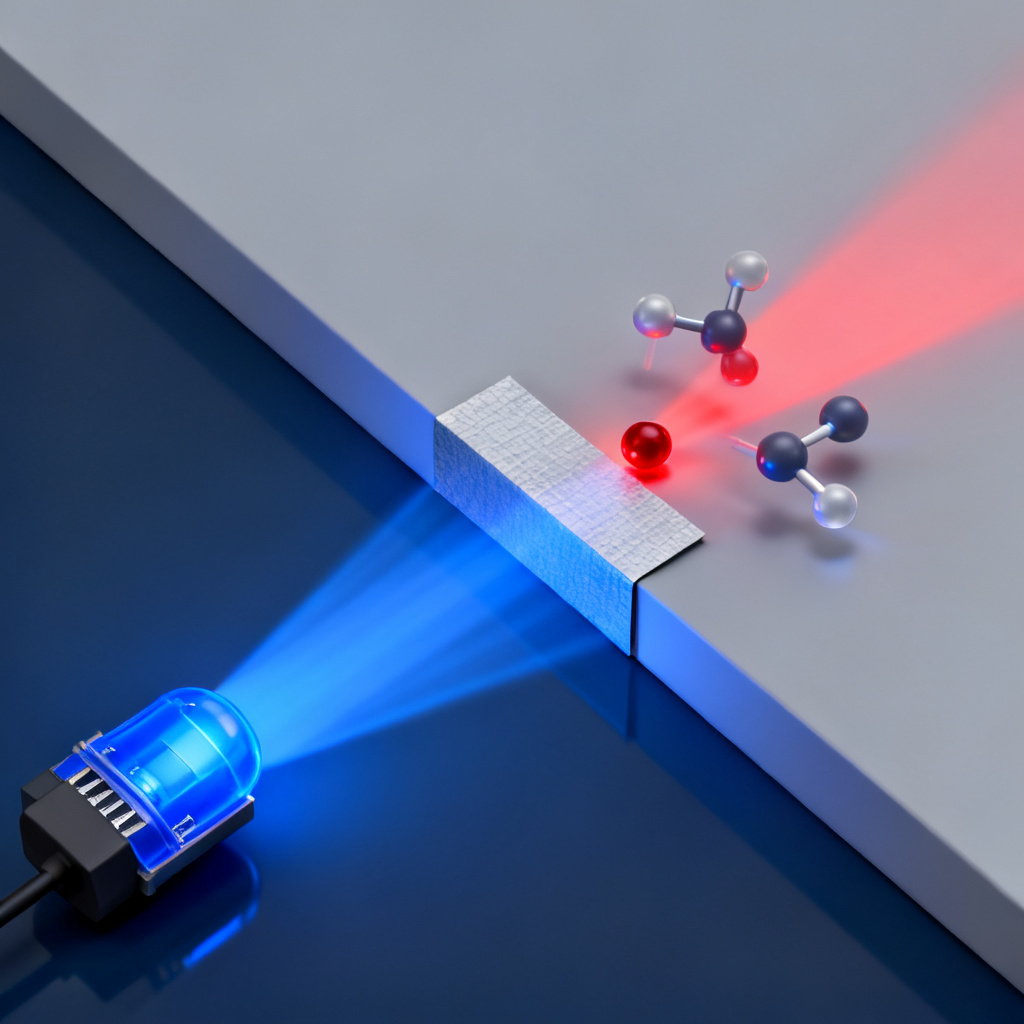Optical DO sensor luminescent principle with LED excitation for aquaculture