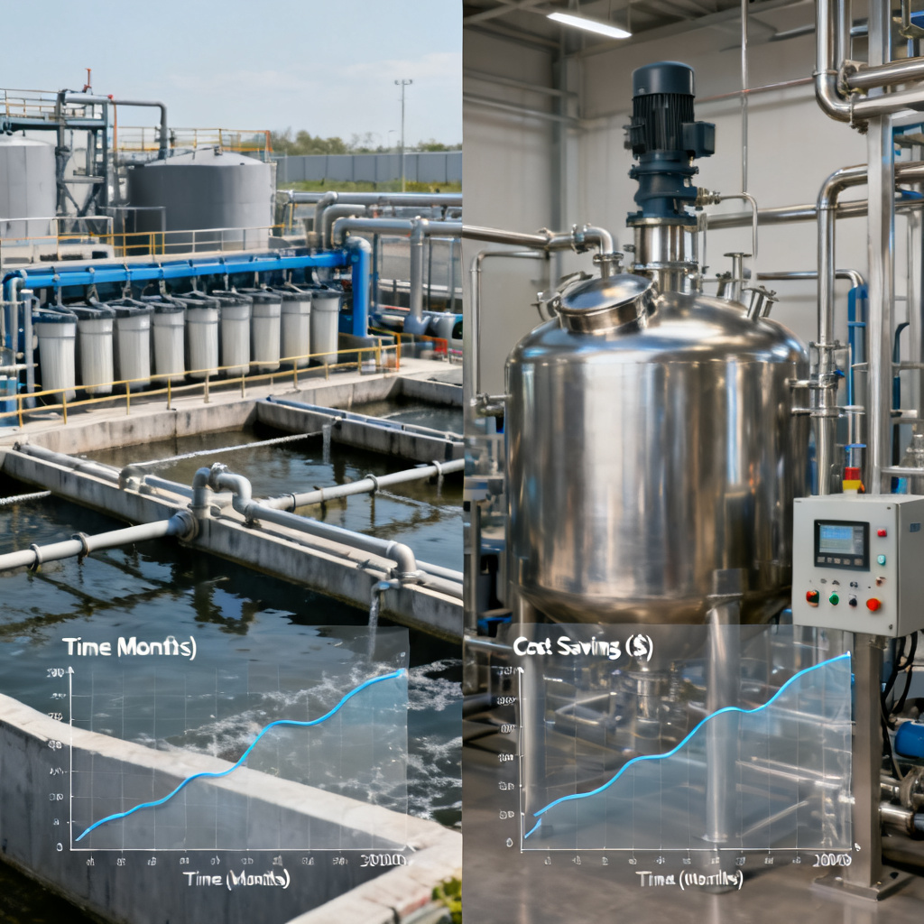 Dissolved oxygen sensor case study results showing cost savings in wastewater and pharmaceutical applications